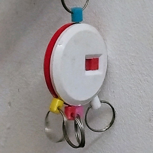 Vintage keychain used from Taiwan rare