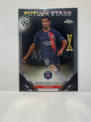 Κάρτα 2024 Topps Chrome Warren Zaire-Emery Future Stars All-Star Rookie καινούργια