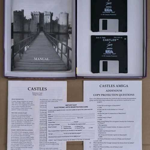 Castles Interplay Amiga like new
