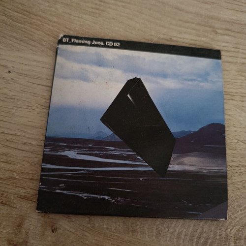 BT Flaming June CD single used, electronic music