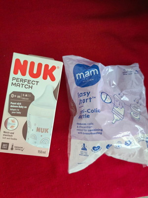 Baby bottles new in packaging