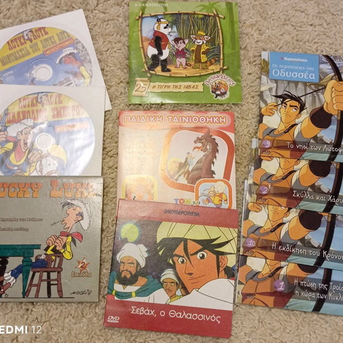 Children's DVDs like new, pack of 10