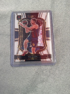 Panini EuroLeague Select Pau Gasol White Sparkles card new
