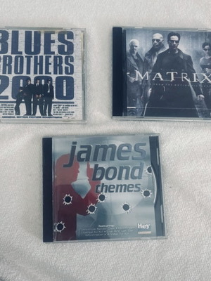 Κλασικά soundtracks ταινιών CD πακέτο μεταχειρισμένο με Matrix, James Bond, Blues Brothers