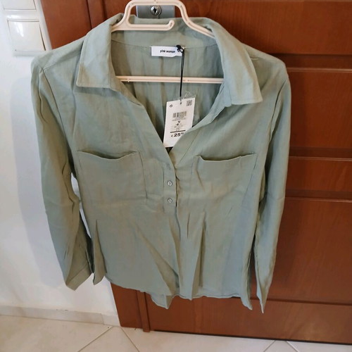 Basic Pink Woman shirt new, size M