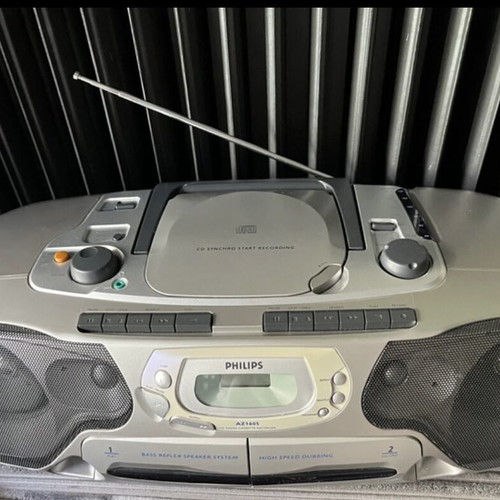 Philips AZ1605 portable sound system used