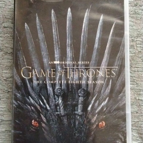 Game of Thrones Season 8 DVD box set with Greek subtitles