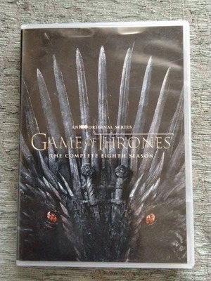 Game of Thrones Season 8 DVD μεταχειρισμένο, ελληνικοί υπότιτλοι, ολοκληρωμένη