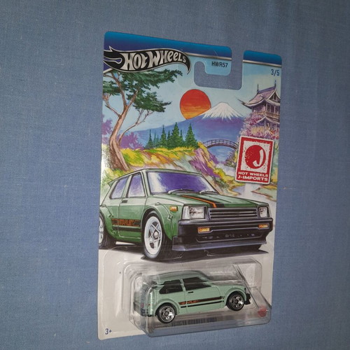 Hot Wheels J-Imports 91 Toyota Starlet KP61 καινούργιο
