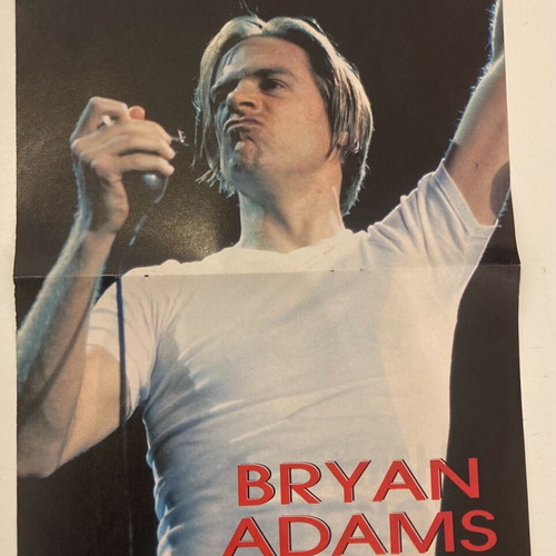 Dimitris Kokotas - Bryan Adams Poster from magazine Katerina In good condition Price 4 Euros