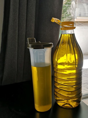 Extra virgin olive oil family production new