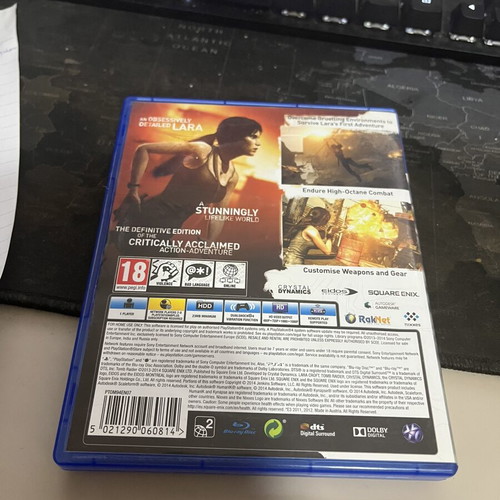 Tomb Raider Definitive Edition PS4 game