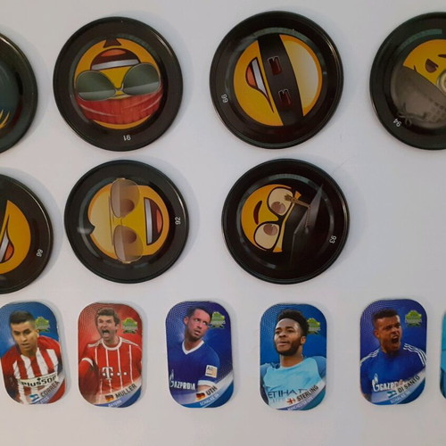 Collectible used caps, pack of 40 assorted