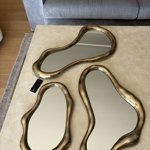 Eichholtz Viterbo Mirror Set of 3 with Gold Finish