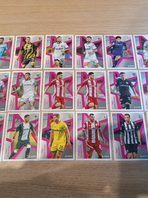 Panini Super League Stat Stars new player stickers