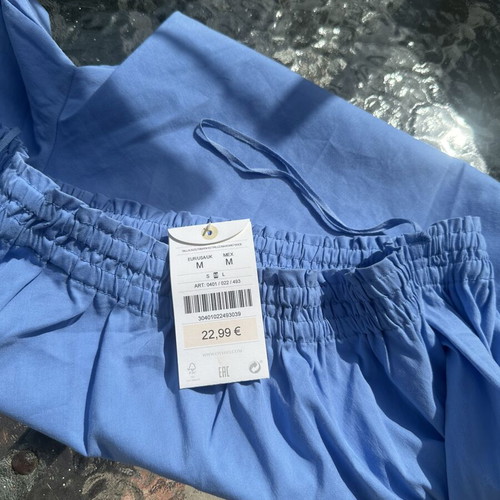 Oysho blouse new, size M, blue