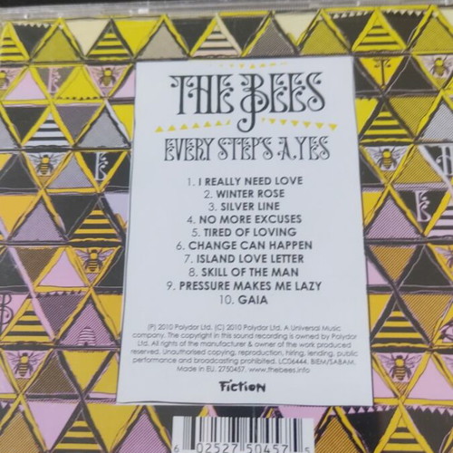 The Bees Every Step A Yes CD, rock