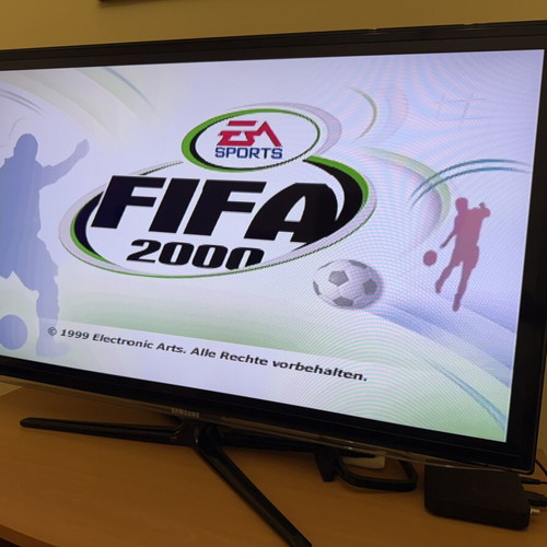 FIFA 2000 PlayStation 1 game used, German version