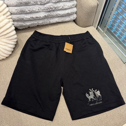 Burberry men's black shorts XL new with tag
