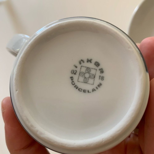 Porcelain tea or coffee cup new