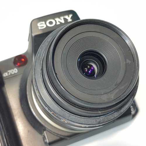 Sony Alpha DSLR-A700 with Minolta lens used, two batteries charger and 8GB card