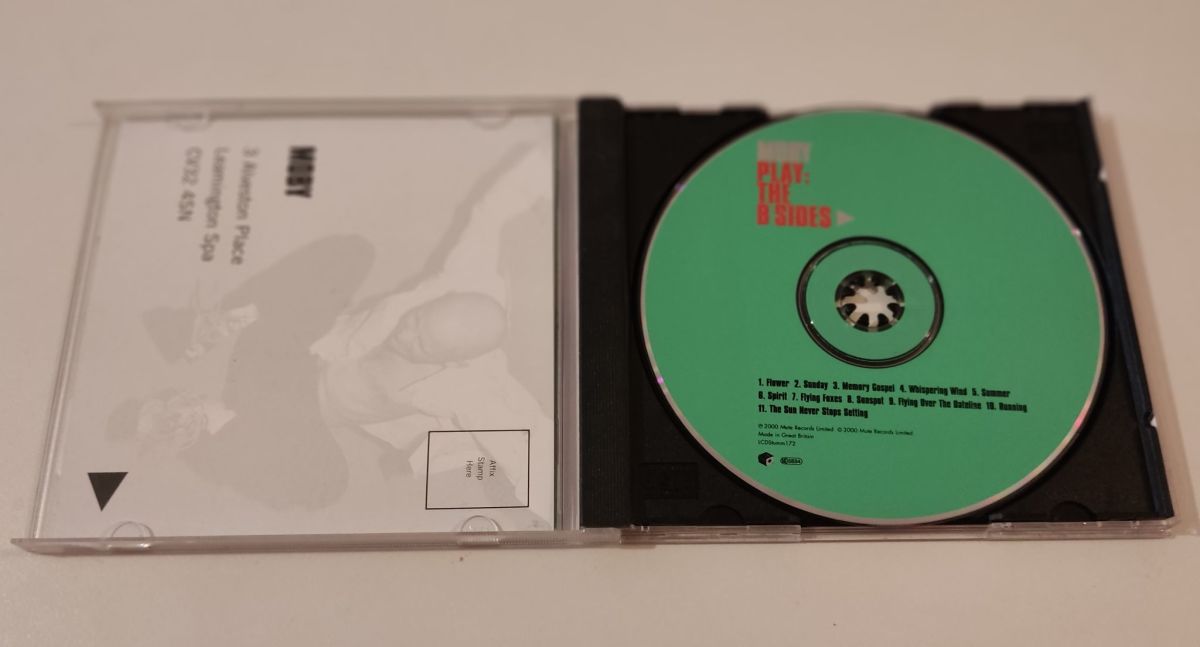 CD Moby Play The B Sides Breakbeat 15 00 Vendora