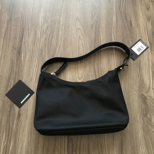 Dsquared2 shoulder bag new, black, size 22x17 cm