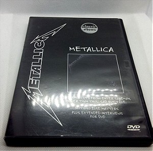 METALLICA - CLASSIC ALBUMS PRESENT METALLICA - VIDEO AND INTERVIEWS DVD - Μεταχειρισμένο