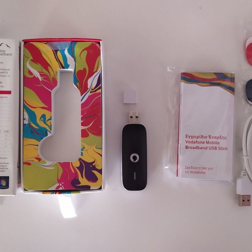 Vodafone K3806-Z USB Stick used with full original packaging