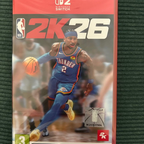 NBA 2K26 Nintendo Switch 2 game, sealed