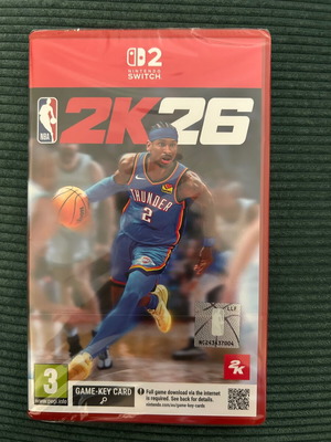 NBA 2K26 Nintendo Switch 2 game, sealed