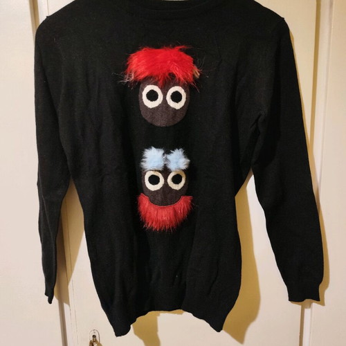 Black shirt with design size medium - large new