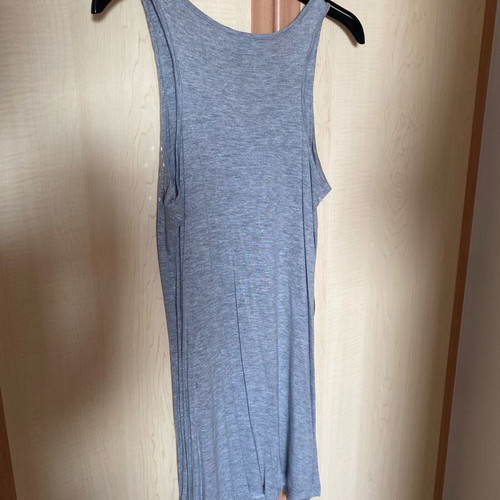 H&M dress grey mini with sequins like new