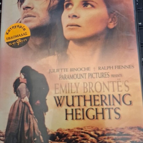 Wuthering Heights DVD used, romantic drama with subtitles