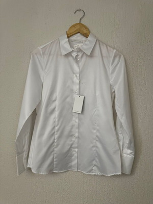 Eterna Opaque Cover Shirt women's white size 34 new