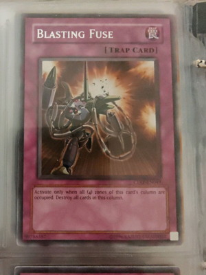 Yu-Gi-Oh card Blasting Fuse like new
