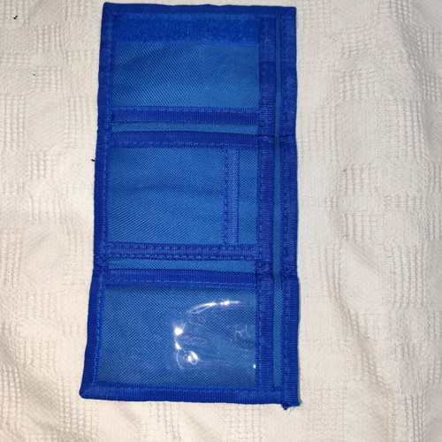 Children's fabric wallet with Velcro NASA like new