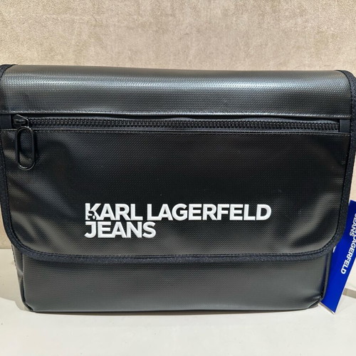 Travel bag Karl Lagerfeld Jeans new, black and white
