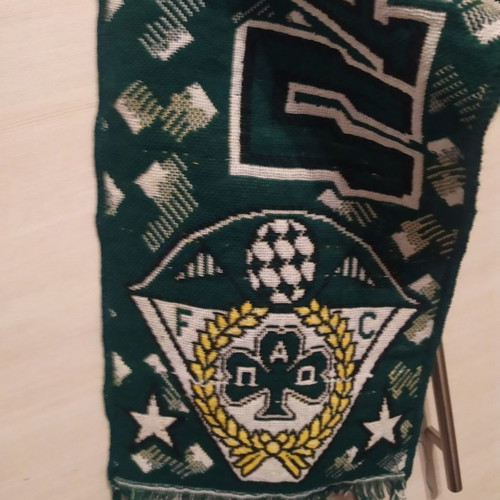 Panathinaikos Scarf UEFA Champions League used, authentic