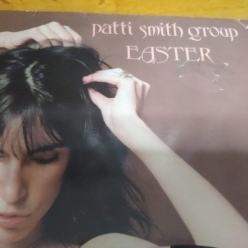 Patti Smith Group Easter LP used, signed vinyl album