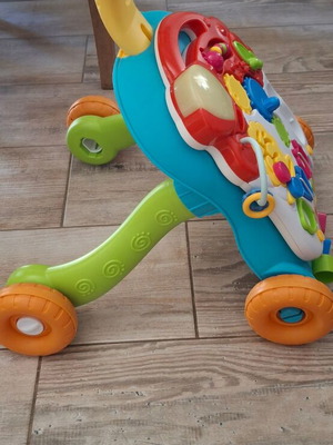 Kikka Boo Walk and Learn 3 in 1 walker like new, red