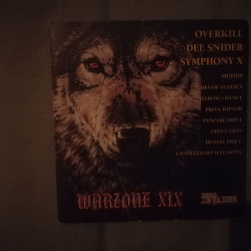 Warzone XIX CD used, metal