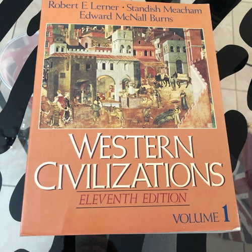 Western Civilizations Volume 1 Eleventh Edition softcover used