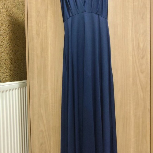 Multifunctional evening dress like new, blue, one size