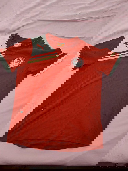 t-shirt Puma Ολυμπιακός παιδικό 1,40