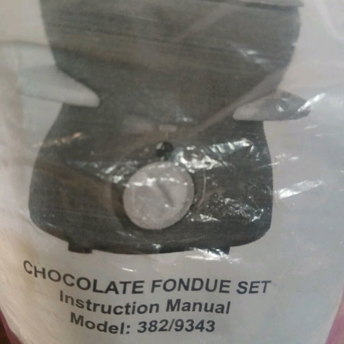 Set Fondue Chocolate electric appliance new from England