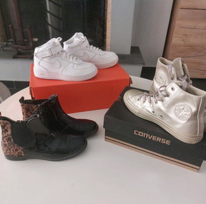 Nike Air Force 1 Mid,Converse Chuck Taylor All Star High,Primigi Μποτάκι