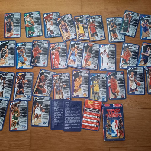 Top Trumps Limited Edition NBA Players card game new with basketball players