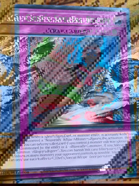 Chef's Special Recipe (Rare, Yugioh)