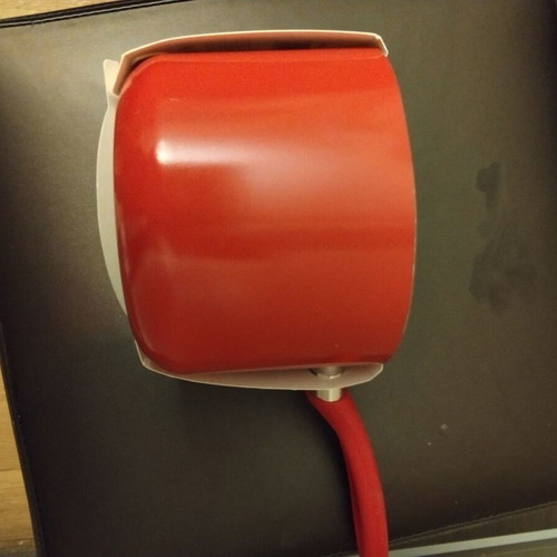 Presto Mini Tescoma saucepan 12cm red with slight rim bend